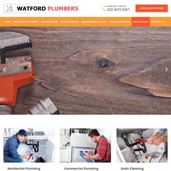 Electricians Watford, Cassiobury, WD17 - Plumbers Watford