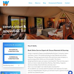 Book Plumbers, Carpenters, Painters, Electricians, Technicians in Delhi