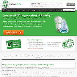 Gas and Electricity >> Switch Suppliers, Save Money