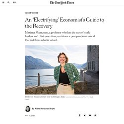 An ‘Electrifying’ Economist’s Guide to the Recovery