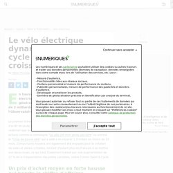 Le vélo électrique dynamise un marché du cycle en forte croissance sur 2020