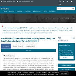 Electrochemical Glass Market Share, Size, Growth, Opportunity and Forecast 2021-2026