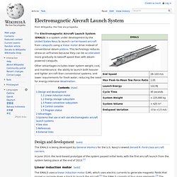 Electromagnetic Aircraft Launch System