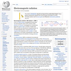 Electromagnetic radiation