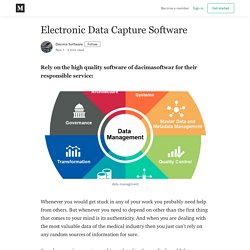 What is Electronic Data Capture