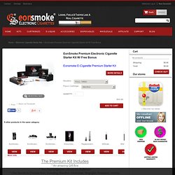 Electronic Cigarette Starter Kits by Eonsmoke, Eonsmoke E Cigarettes