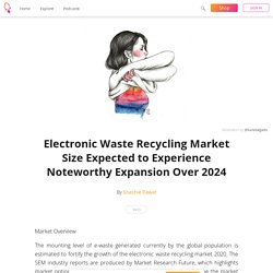 Electronic Waste Recycling Market Size Expected to Experience Noteworthy Expansion Over 2024 - Shashie Pawar