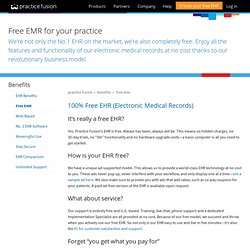 Providers of Medical EMR Programs and Services