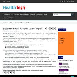 Electronic Health Records Market Report - HealthTechReachHealthTechReach