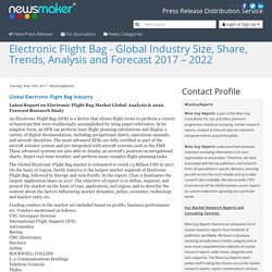 Electronic Flight Bag - Global Industry Size, Share, Trends, Analysis and Forecast 2017 – 2022