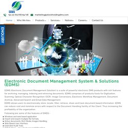 Online Document Management System