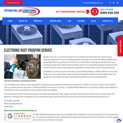 Electronic Rust Proofing Service Darwin - Top End Chill