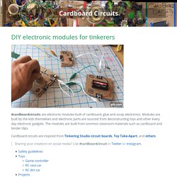 DIY electronic modules for tinkerers