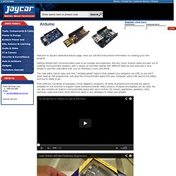 Jaycar Electronics - Arduino Projects