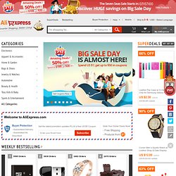 Online Shopping for Electronics, Fashion, Home & Garden, Toys & Sports, Automobiles from China.