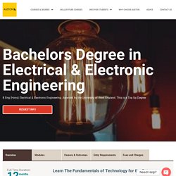 Degree in Electronics Engineering