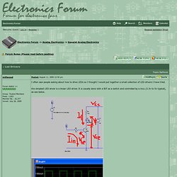 Electronics Forum -> Led Drivers