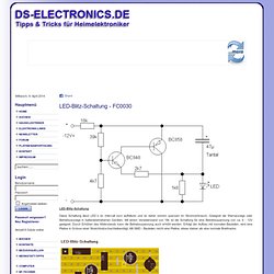 Tipps und Tricks für Heimelektroniker - LED-Blitz-Schaltung - FC0030