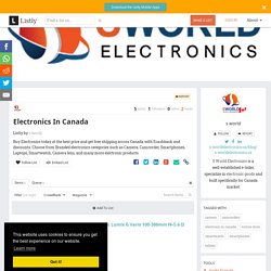 Electronics In Canada
