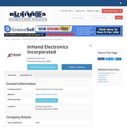 InHand Electronics Incorporated