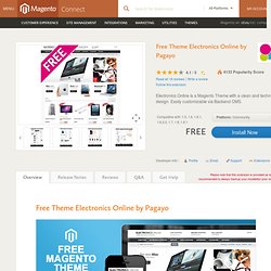 Free Theme Electronics Online by Pagayo - Themes