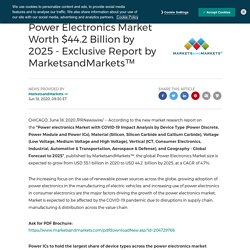 Power Electronics Market Worth $44.2 Billion by 2025