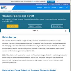 Consumer Electronics Market By Product Type, Sales Channel & Region for 2021 – 2031