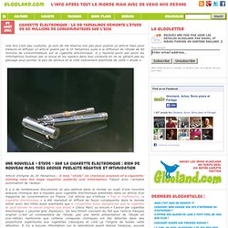 Cigarette électronique : le Dr Farsalinos démonte l'étude de 60 millions de consommateurs sur l'ecig