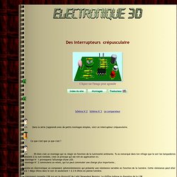 Montages electronique - Interrupteur crépusculaire - La photrésistance LDR 03 - AOP monté en comparateur,La LDR03,La LDR05