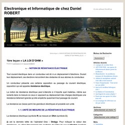 Electronique et Informatique de chez Daniel ROBERT