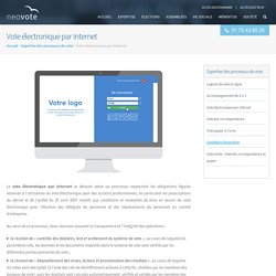 Vote électronique par Internet - Neovote