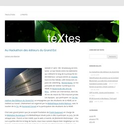 électroniques, imprimés, partagés, distribués, édités, diffusés, propulsés…