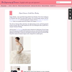 Elegant Romance: Bridal Gown Monday