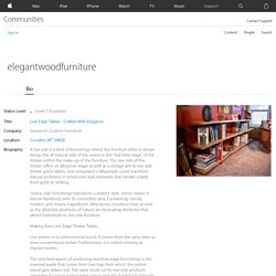 elegantwoodfurniture's Profile