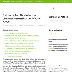 Elektronischer Stichheiler von bite-away – mein Pick der Woche KW25