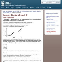 Elementary Education (Grades K–6)
