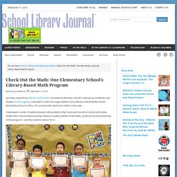 Check Out the Math: One Elementary School’s Library-Based Math Program