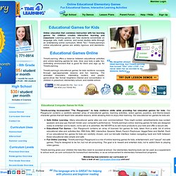 Elementary Games - Online Elementary Teaching Tools