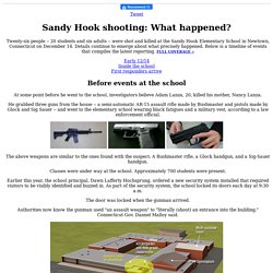 Sandy Hook Elementary shooting: What happened?
