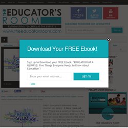 Teaching Strategy: Adding Primary Sources to Elementary Social StudiesThe Educator's Room