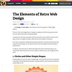 The Elements of Retro Web Design