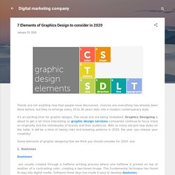 7 Elements of Graphics Design to consider in 2020