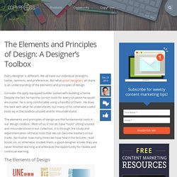 The Elements and Principles of Design: A Designer’s Toolbox