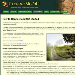 The Unofficial Website for ElendorMUSH
