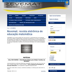 Revemat: revista eletrônica de educação matemática