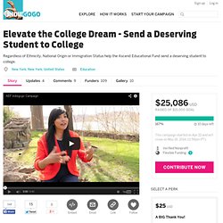 Elevate the College Dream - Send a Deserving Student to College