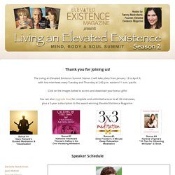 Living an Elevated Existence - Mind, Body & Soul Summit Hosted by Tammy Mastroberte