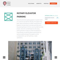 Rotary Elevator Parking System in Canada