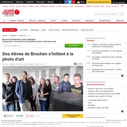 Des élèves de Brochen s'initient à la photo d'art