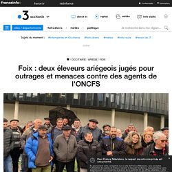 Foix : deux éleveurs ariégeois jugés pour outrages et menaces contre des agents de l'ONCFS